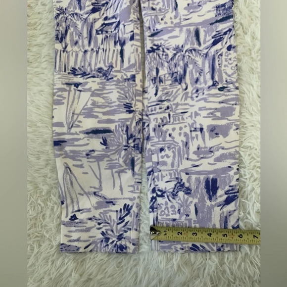 LILLY Pulitzer, Kelly Skinny Ankle Pants-lilac verben Rock the dock, 4 - Picture 8 of 16